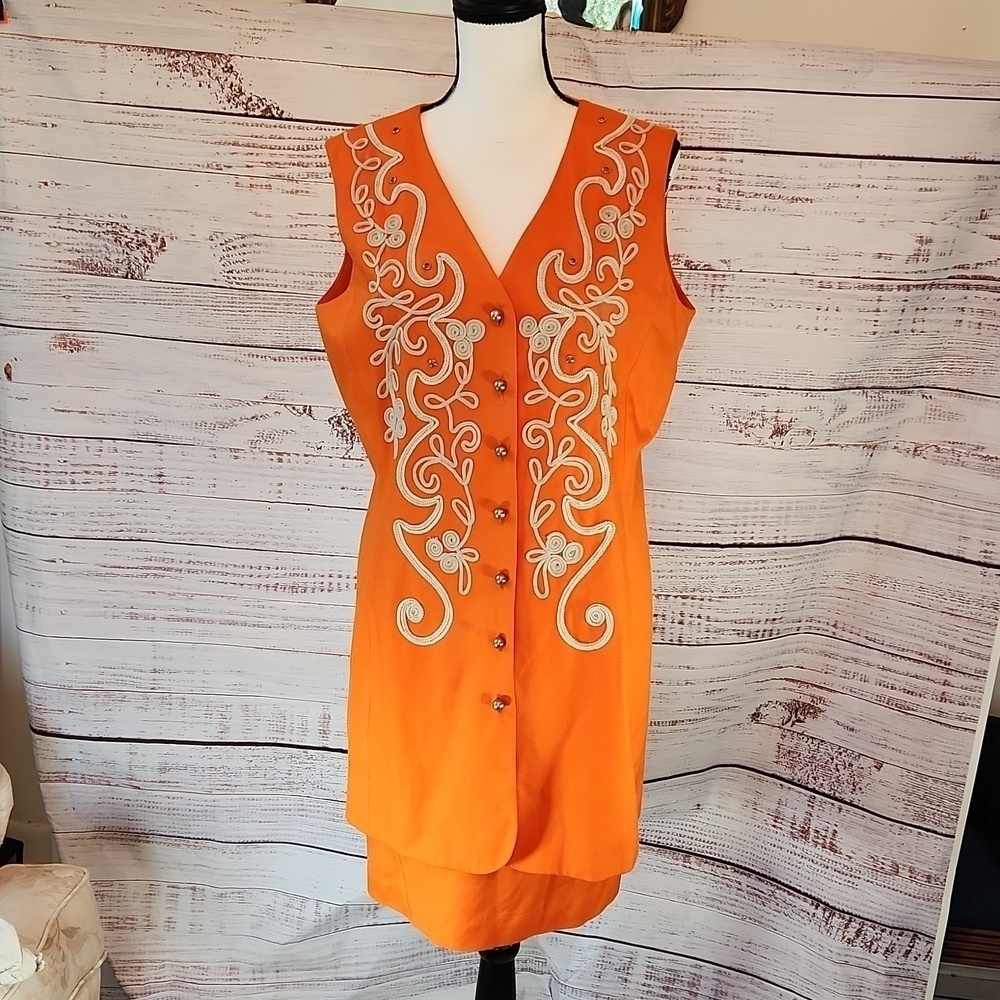 Laura Henson vintage skirt & sleeveless top